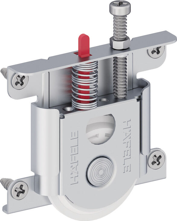 Häfele ENTER 60 Ahşap Kayar Kapak Seti İçte Kayan 60 kg 10–60 kg <8 mm Kayar mekanizma: 402.37.018