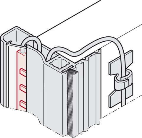Dolap Aydınlatması, Hafele Slido F-Handle26 A3 Led Kulp