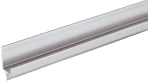 Häfele Deco - Profil kulp Alüminyum 30 mm 2,500 mm Gümüş Renkli Mat Eloksal 126.22.909