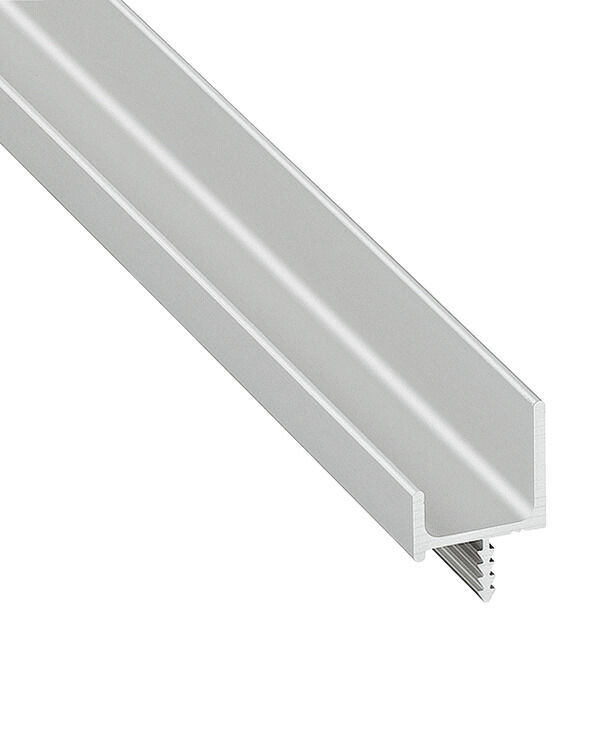 Häfele Deco - Profil kulp Alüminyum 30 mm 2,500 mm Gümüş Renkli Mat Eloksal 126.22.909