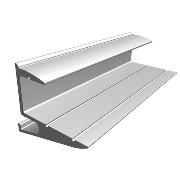 Hafele Raf Tutucu Cam/Ahşap Alüminyum 25mm