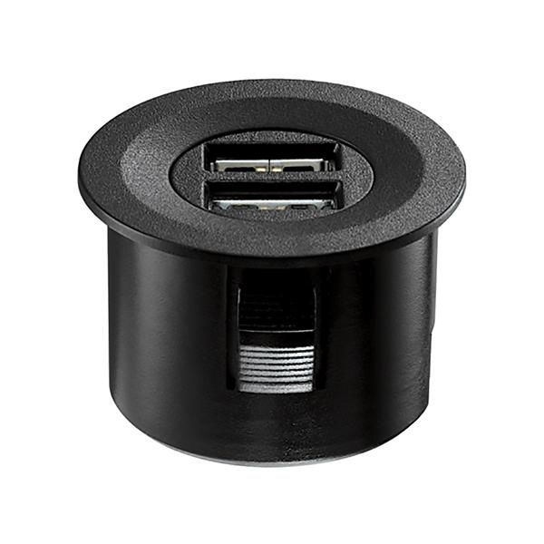 Hafele ESC 2001 USB Şarj İstasyonu 12V Siyah