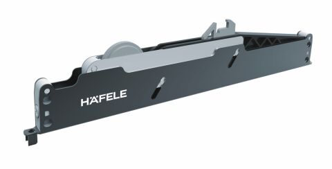 Häfele Anta AL Alüminyum Çerçeveli Kayar Kapak Seti 1 40–60 kg 8 mm Kılavuz ray: 402.37.027