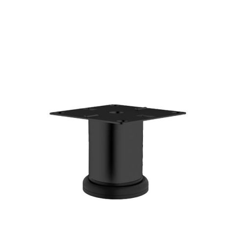 Hafele ALDEN 38 Mobilya Ayağı Çelik Mat Siyah 38x100mm