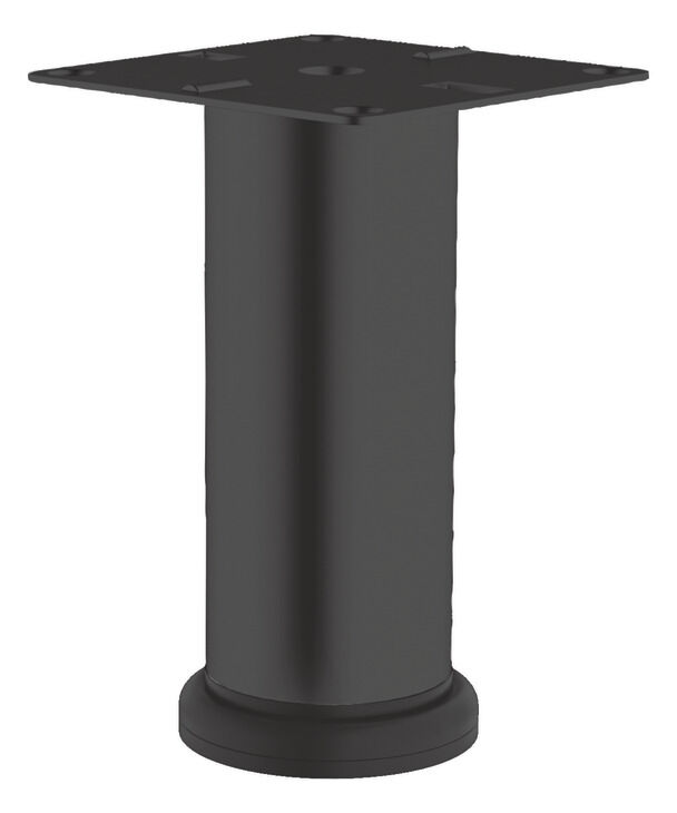 Häfele ALDEN 38 Mobilya Ayağı Çelik - 150 mm Siyah Mat 634.90.382