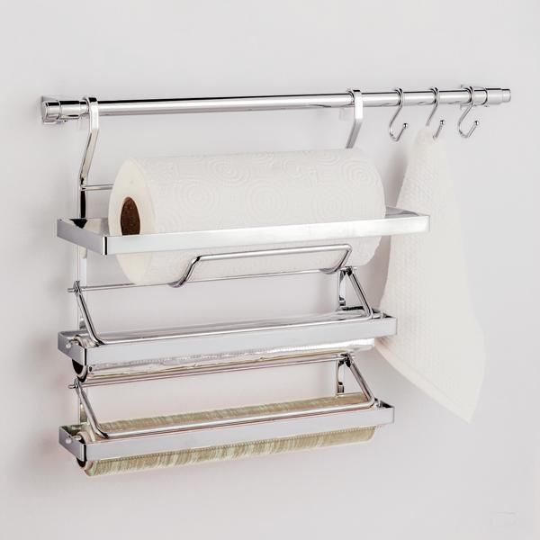 Hafele TRENO Tezgah Arası Aksesuar Krom 50cm Set 2