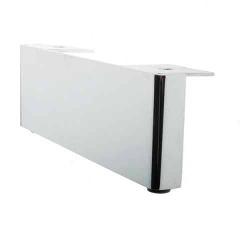Hafele Mobilya Ayağı Köşeli Krom Mat 240x80mm