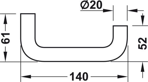 Hafele İç Modül, DT 700c ve DT 710c kapı terminal seti