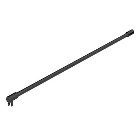 Hafele 90° Cam gergi çubuğu,1050mm,grafit siyah