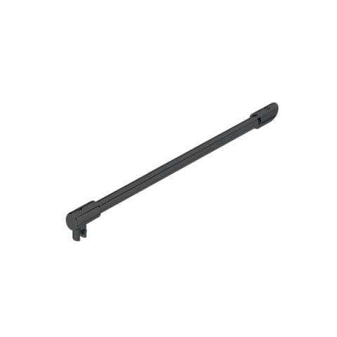 Hafele 45° Cam gergi çubuğu,400mm,graift siyah