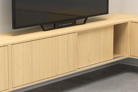 Kayar kapı donanımı, Hafele Slido F-Flush52 20A