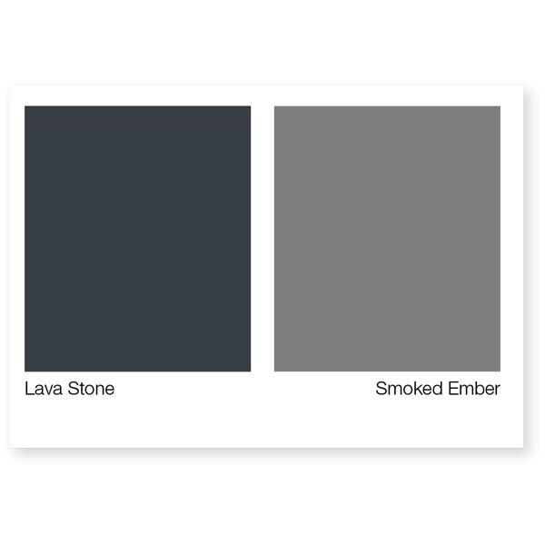 Hafele AluSplash Tezgah Arası Alüminyum Kaplama Lava Stone/Smoked Ember