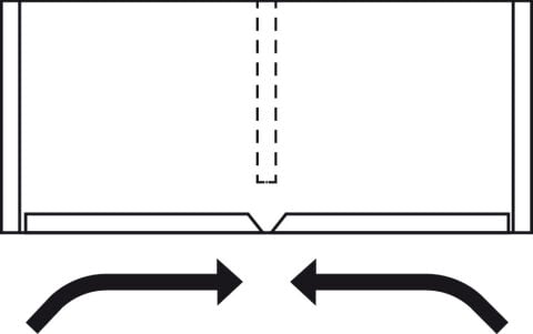 Kayar kapı donanımı, Hafele Slido F-Flush52 20A