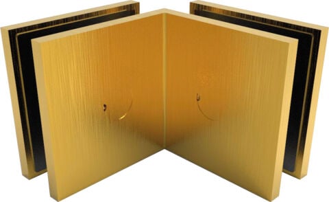 Camdan cama cam tutucu, 90°, Hafele FORTIUS 03 Duşkabin