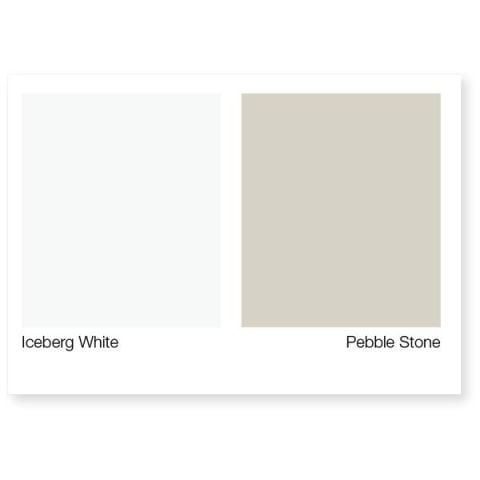 Hafele AluSplash Tezgah Arası Alüminyum Kaplama Iceberg White/Pebble Stone