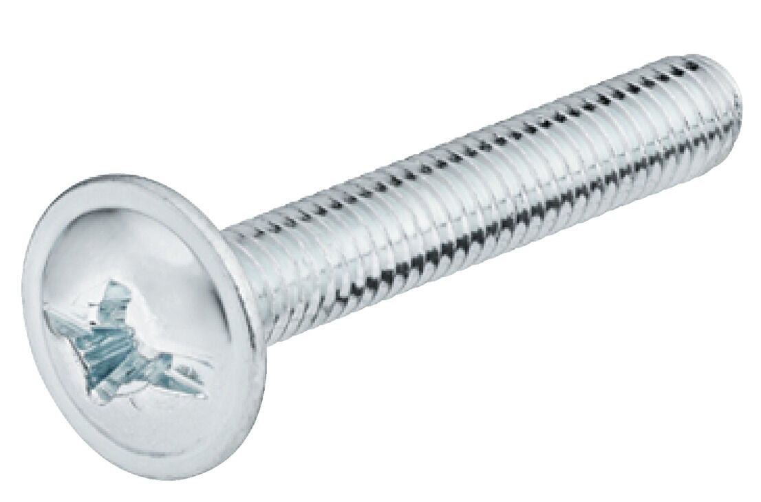 Häfele Hospa Kulp Vidası PZ M4 - M4x20 mm 10 mm Çinko kaplama PZ/Düz 022.35.207