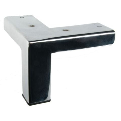 Hafele AMOS 70 Mobilya Ayağı Köşeli Parlak Krom 25x70mm