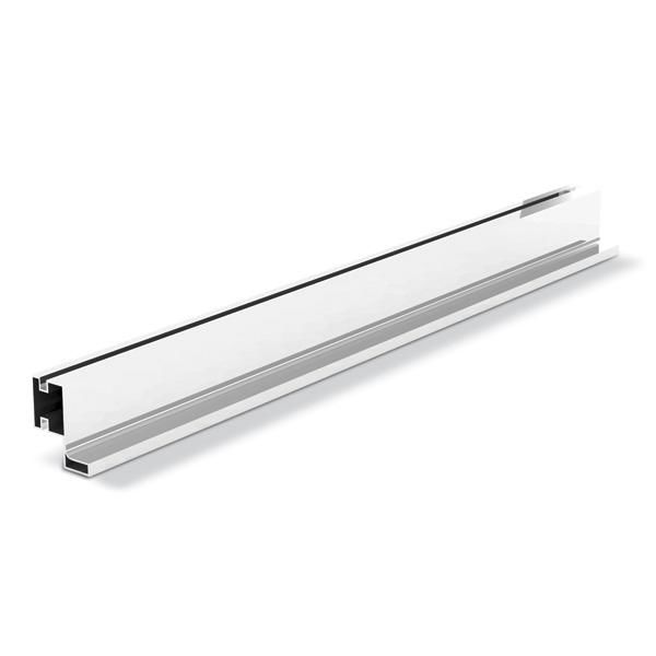 Hafele VERTICA - L Profil Kulp Parlak Krom 2320mm