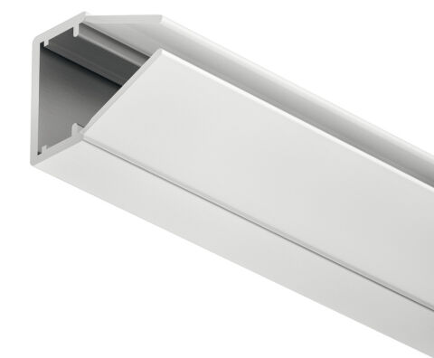 Cam kenarı profili, 10 mm şerit LED aydınlatmalar
