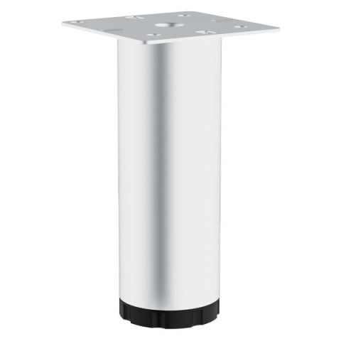 Hafele ARVIN 60 Mobilya Ayağı Çelik Parlak Krom 60x70mm