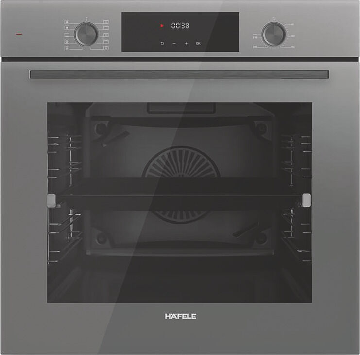 Häfele ORION Ankastre Fırın 60 cm 10 Programlı 73 595 mm Parlak cam 550 mm 240 V 2,500 W 533.09.413