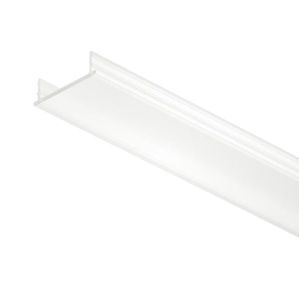 Hafele PROFIL1009 Şerit LED Kapağı Beyaz 2.5m