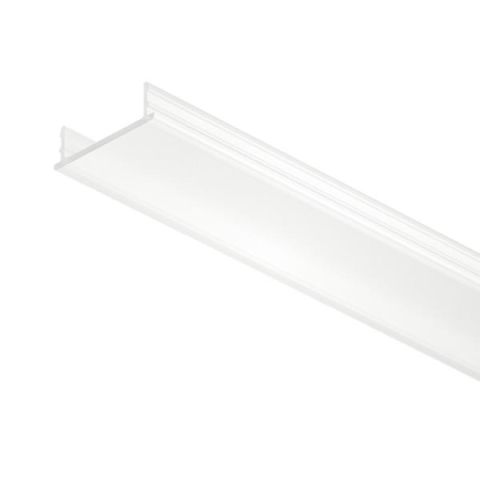 Hafele PROFIL1009 Şerit LED Kapağı Beyaz 2.5m