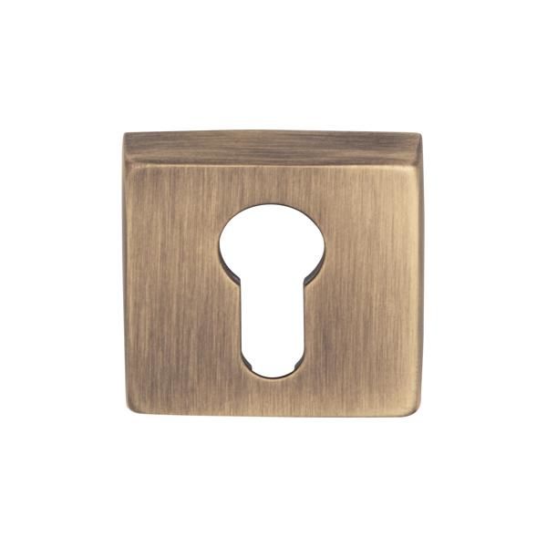 Hafele Rozet (barelli) kare antik bronz