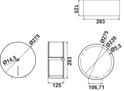 Tuvalet Kağıtlık, Hafele ARCHINOX - 980.48.544