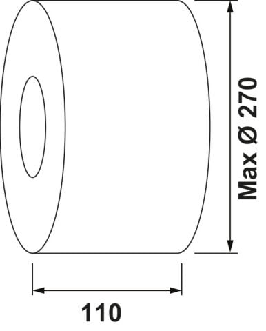 Tuvalet Kağıtlık, Hafele ARCHINOX - 980.48.544
