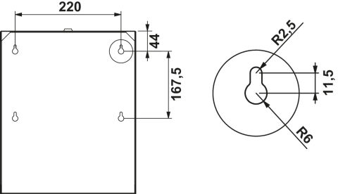 Kağıt Havlu Dispenseri, Hafele ARCHINOX - 980.48.551