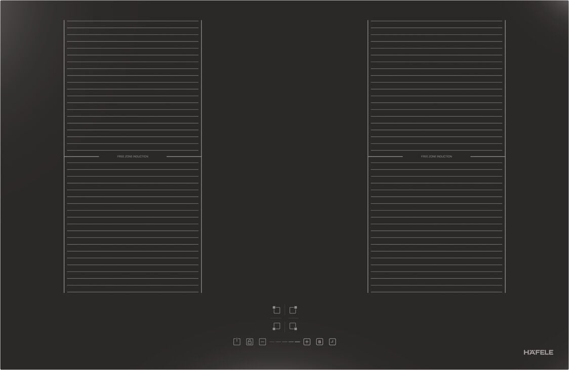 Ankastre Ocak, Hafele OPUS, 80 cm, 4 Gözlü, Elektrikli
