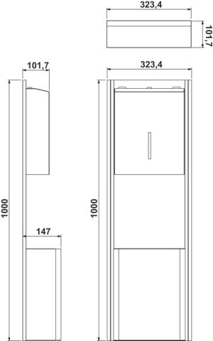 Kombi Setler, Hafele ARCHINOX - 980.48.552