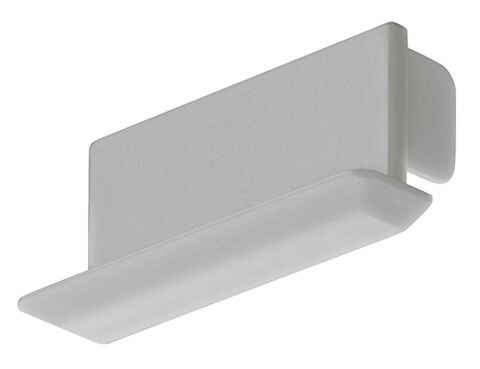 Hafele Uç kapak, Gömme Montaj Profili için, 14 Mm, Açılı