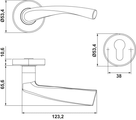 Hafele PIENA - 902.98.005