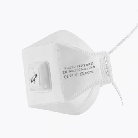 MFA P-367V FFP3 NR D Ventilli Maske