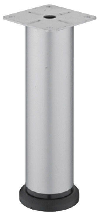 Häfele Mobilya ayağı plakalı yükseklik ayarlı 42 mm 38 mm 150 mm Krom Mat 634.94.453