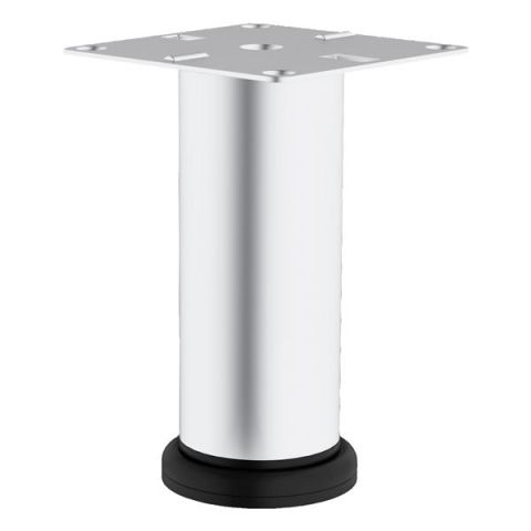 Hafele ALDEN 38 Mobilya Ayağı Çelik Mat Krom 38x200mm