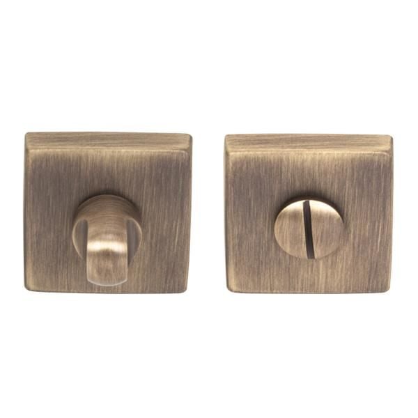 Hafele Rozet (wc) kare antik bronz