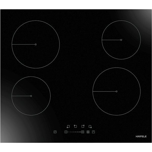 Hafele LUMINO Ocak seramik 60cm 4G siyah