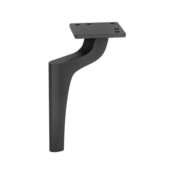 Hafele POSE Mobilya Ayağı Mat Siyah 250mm