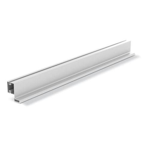 Hafele VERTICA - L Profil Kulp Mat Krom 2320mm