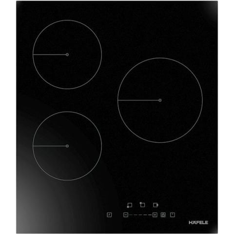 Hafele LUMINO Ocak seramik 45cm 3G siyah