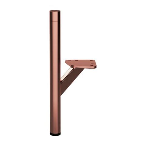 Hafele LUNGO Mobilya Ayağı Parlak Rose 250mm