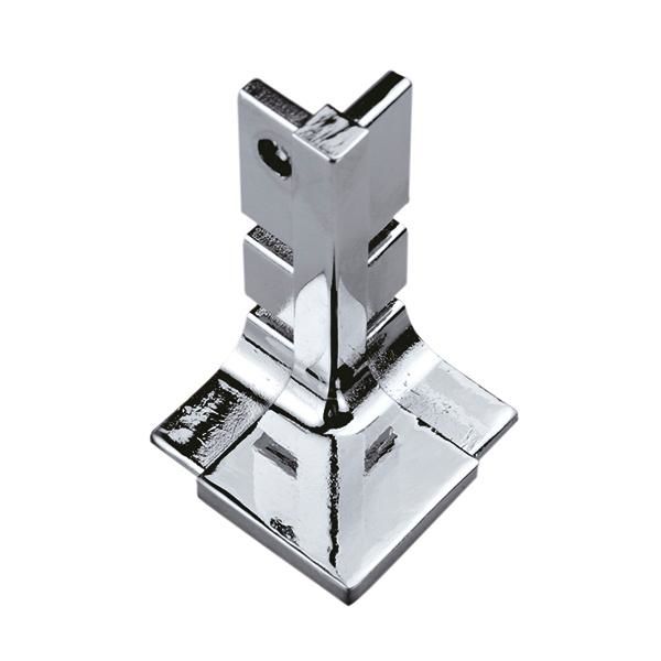 Hafele STRIATA - L Kulp Köşe Bağlantı Parçası Mat Krom