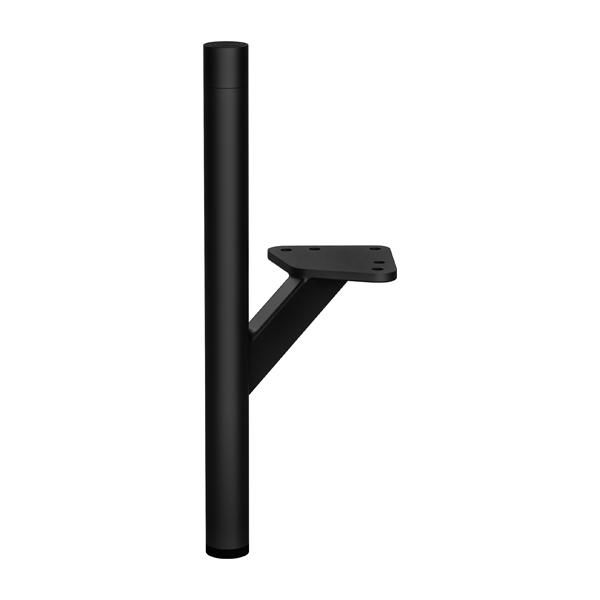 Hafele LUNGO Mobilya Ayağı Mat Siyah 250mm