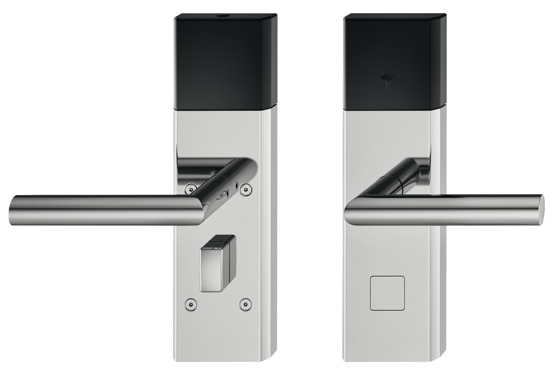 Kapı terminal seti, Hafele Dialock DT 700c, çevirmeli