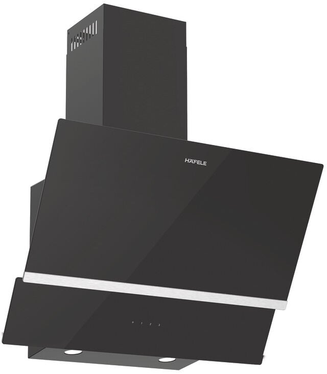 Davlumbaz, Hafele LUCE, 60 cm, Duvar Tipi, Eğik Camlı