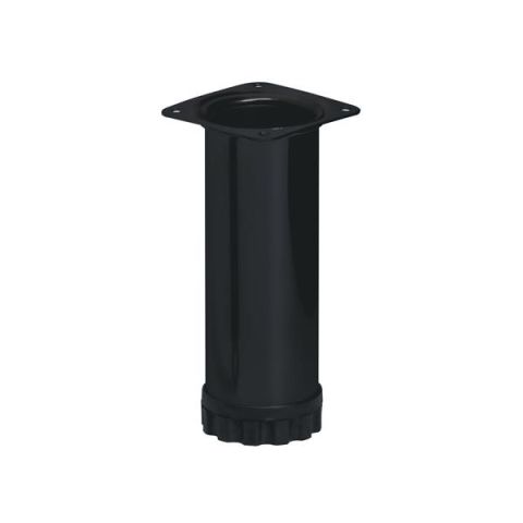Hafele DIA 32 Mobilya Ayağı Çelik Mat Siyah 150mm