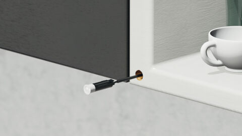 Dimmer / Kapı sensör anahtarı, Hafele Loox ayarlanabilir